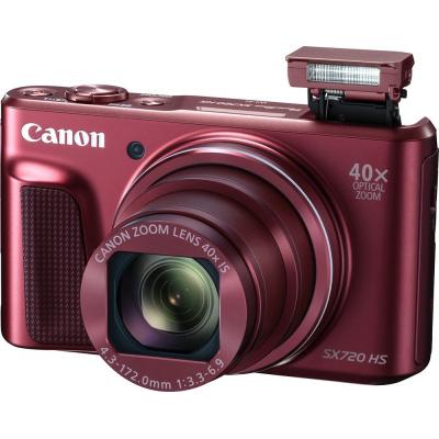 Цифровий фотоапарат Canon PowerShot SX720 HS Red (1071C015AA) - зображення 7