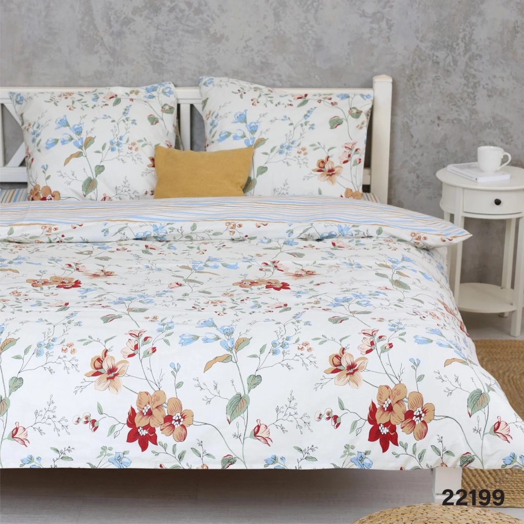 Постільна білизна Viluta 22199 Ранфорс сімейний (22199-sm) - зображення 1