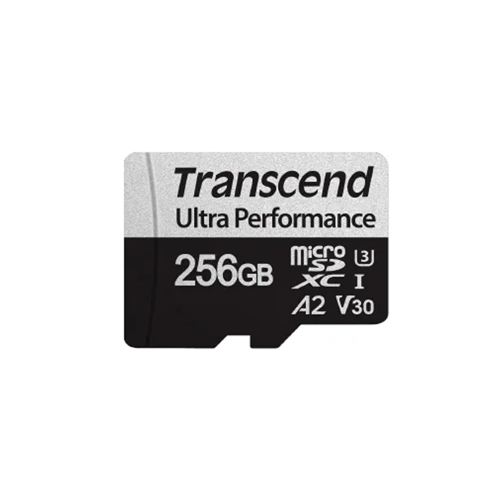 Карта пам'яті Transcend 256GB microSDXC class 10 UHS-I U3 A2 340S (TS256GUSD340S) - зображення 1
