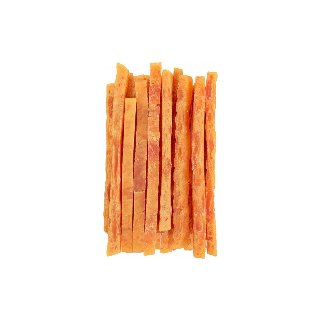 Ласощі для собак WAUDOG Treats Курячі в'ялені смуги 100 г (4447) - зображення 2