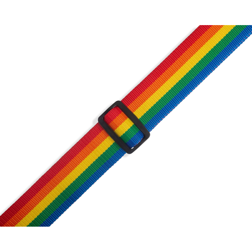Ремінь для гітари Levy's Classics Series Polypropylene Guitar Strap Rainbow (M8POLY-RNB) - зображення 3