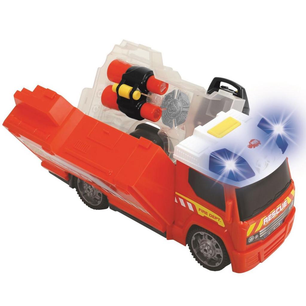 Спецтехніка Dickie Toys Пожежна допомога і набір пожежника 33 см (3716006) - зображення 3