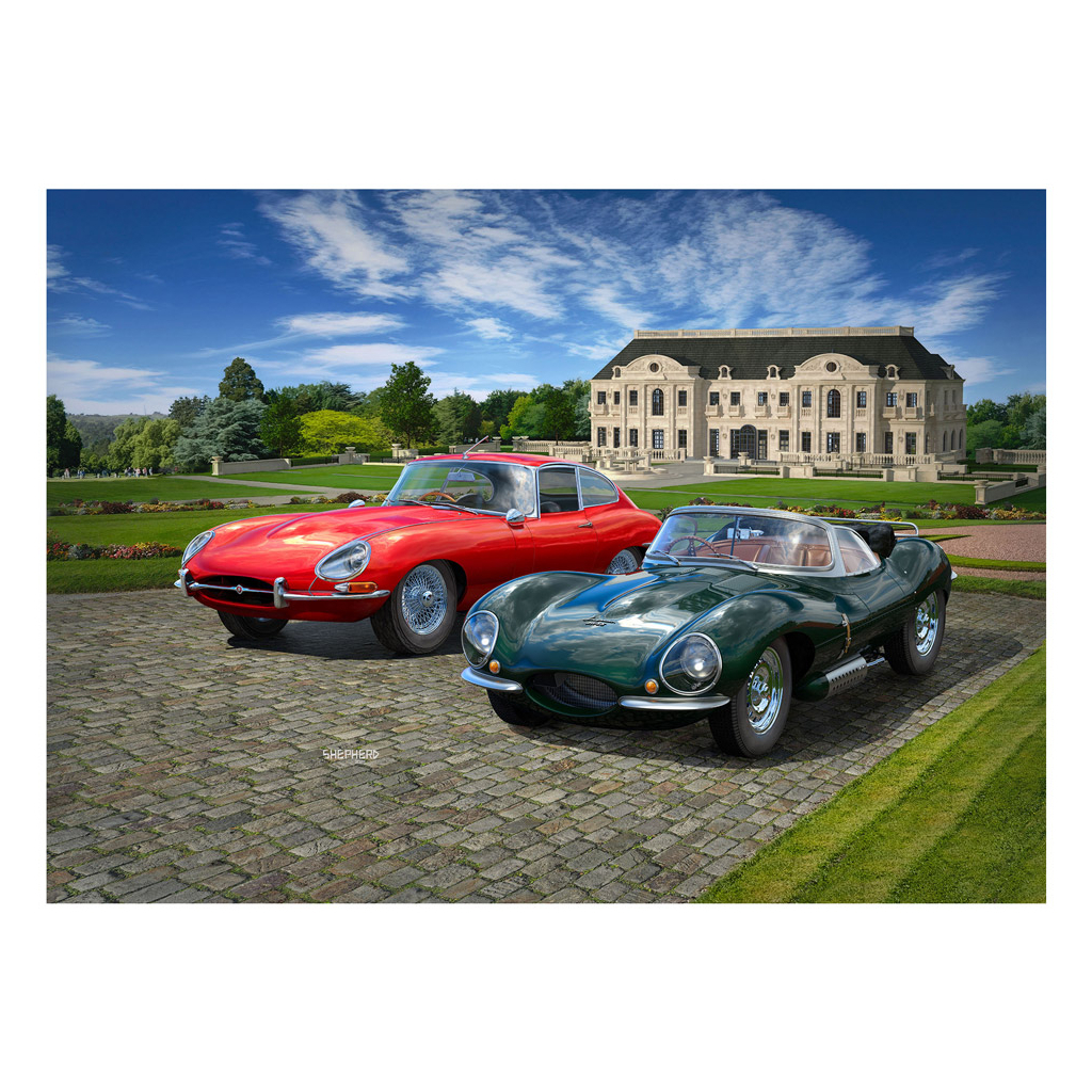 Збірна модель Revell Набір до 100 річниці автомобілі Jaguar рівень 4 масштаб 1:24 (RVL-05667) - зображення 11