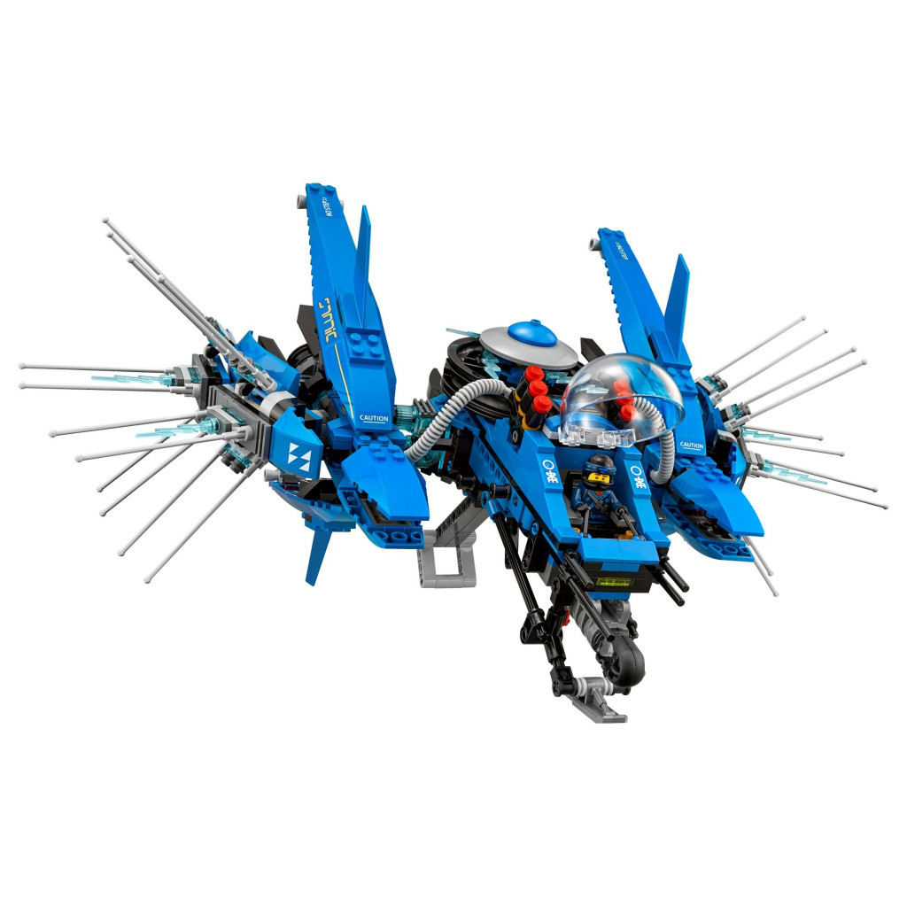 Конструктор LEGO NINJAGO Літак-блискавка Джея (70614) - зображення 4