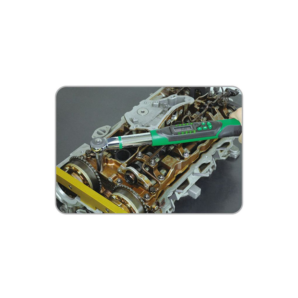 Ключ Toptul динамометричний для лівої та правої різьби 17-340Нм (цифрови (DT-340I4) - зображення 2