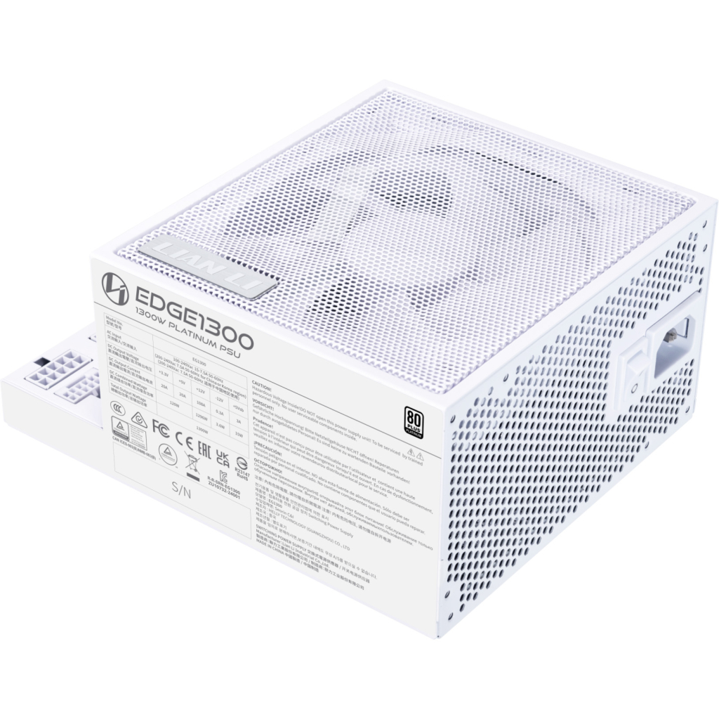 Блок живлення Lian Li 1300W EDGE1300 White (G9P.EG1300.WE00.EU) - зображення 2