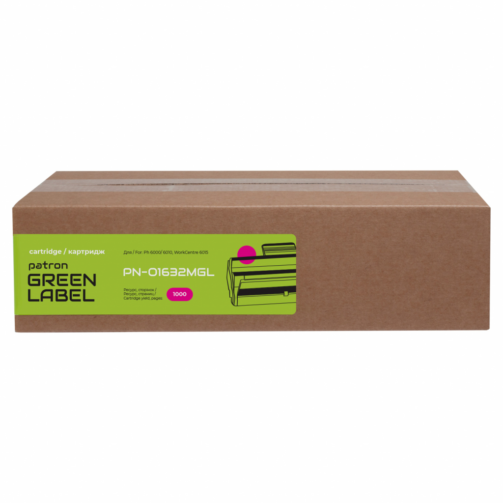 Тонер-картридж Patron Xerox 106R01632 Green Label, Magenta (PN-01632MGL) - зображення 2