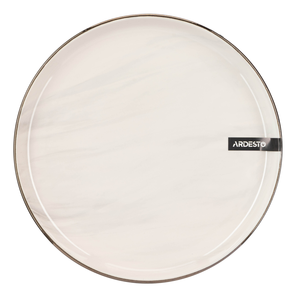 Тарілка Ardesto Marmo Бежева 19 см Десертна (AR2919MRB) - зображення 1