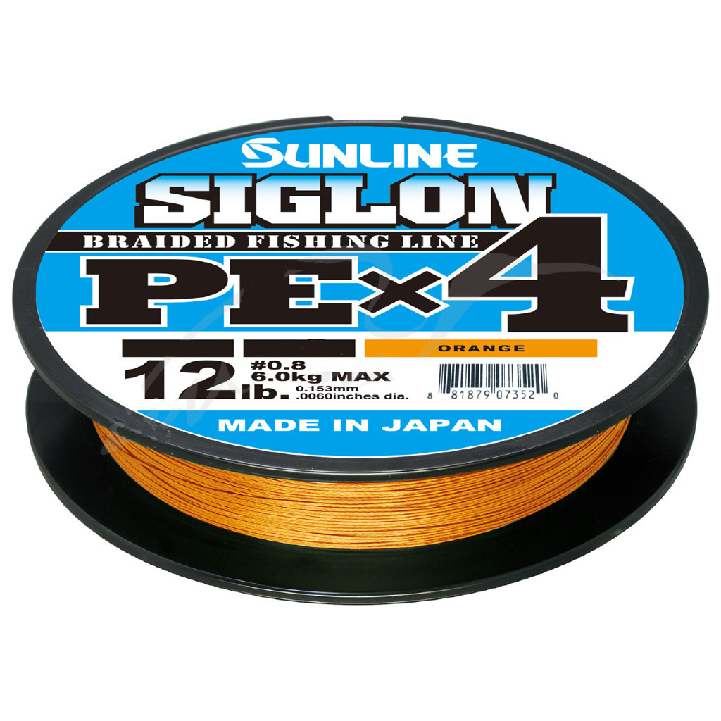 Шнур Sunline Siglon PE н4 300m 1.0/0.171mm 16lb/7.7kg помаранчевий (1658.09.53) - зображення 1