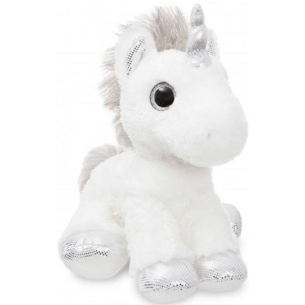 М'яка іграшка Aurora Єдиноріг Silver, 30 см (161257D) - зображення 1