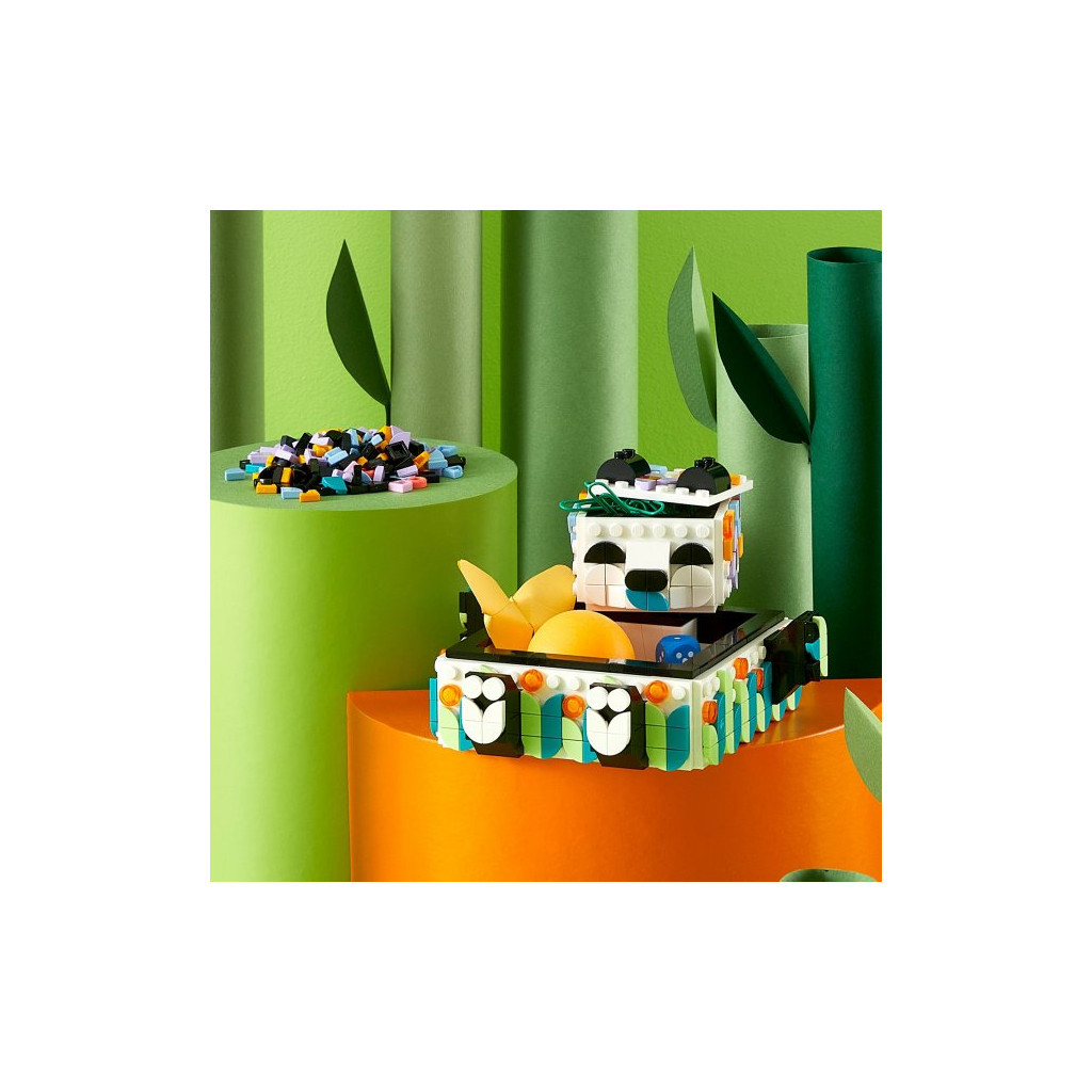 Конструктор LEGO DOTS Шухляда з милою пандою 517 деталей (41959) - зображення 5