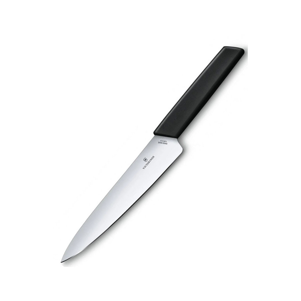 Кухонний ніж Victorinox Swiss Modern Carving 19см Black (6.9013.19B) - зображення 4
