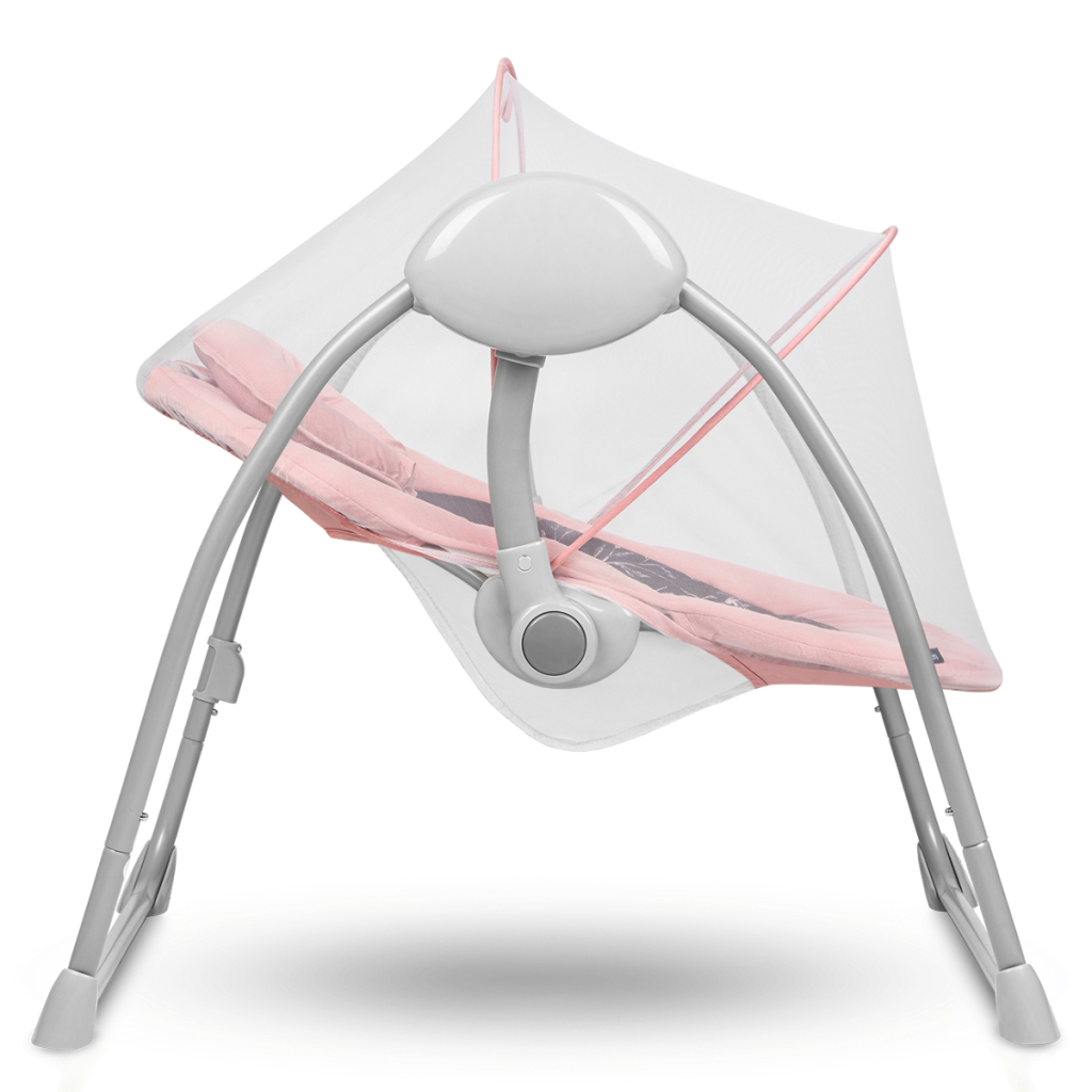 Крісло-гойдалка Lionelo Ruben Pink baby (LO-RUBEN RUBEN PINK BABY) - зображення 5