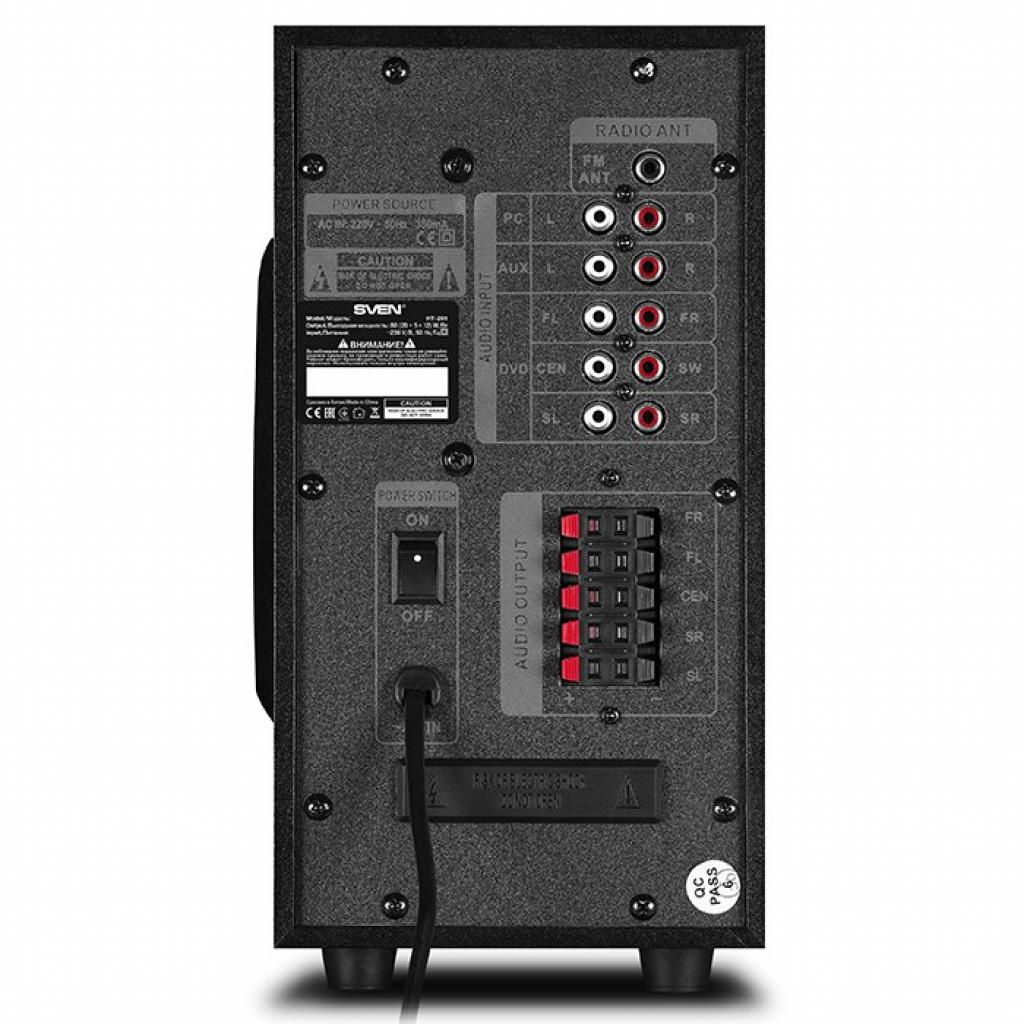 Акустична система Sven HT-201 black - зображення 3