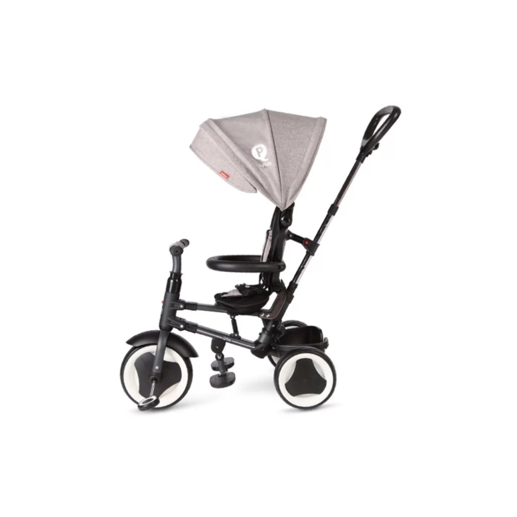 Дитячий велосипед QPlay RITO Rubber складаний триколісний Green (S380-2GreenRubber) - зображення 4