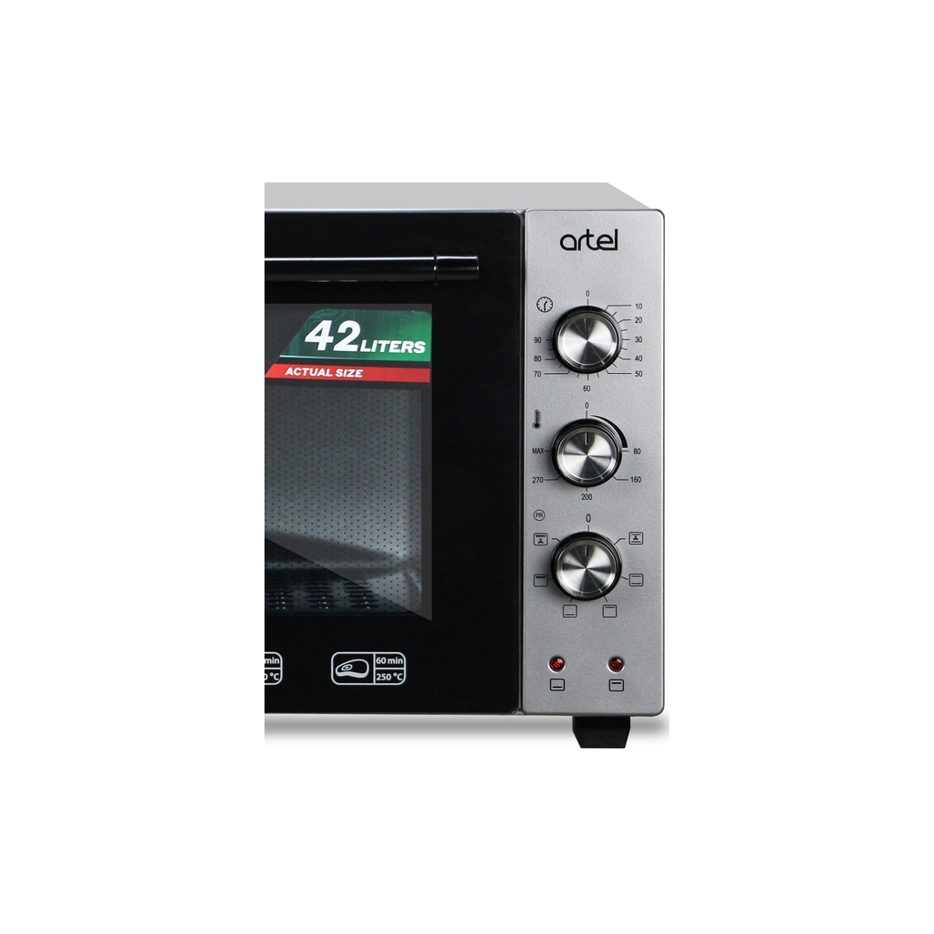 Електропіч Artel MD 4218 L Grey - зображення 3