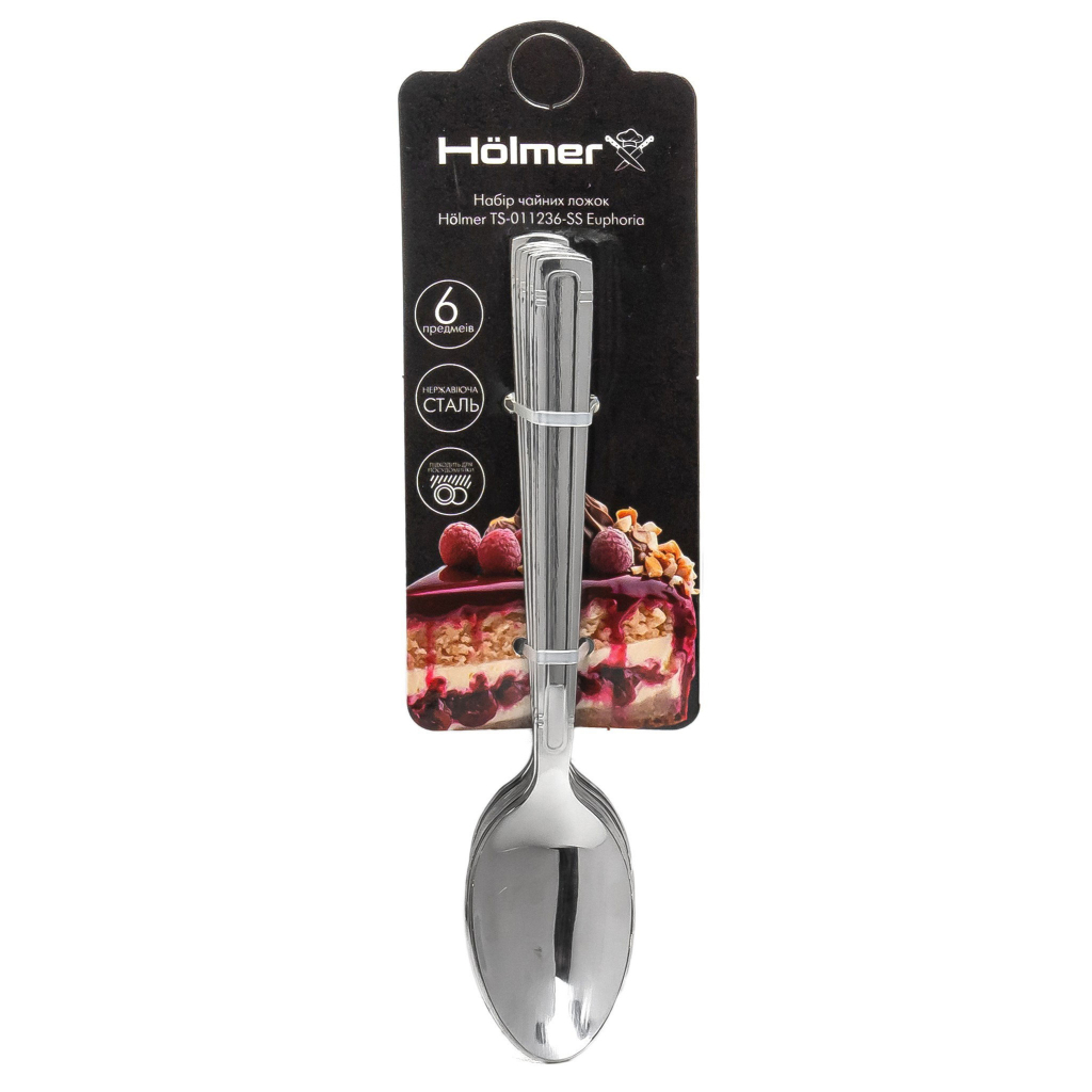 Чайна ложка Hölmer Euphoria 6 шт (TS-011236-SS Euphoria) - picture 6