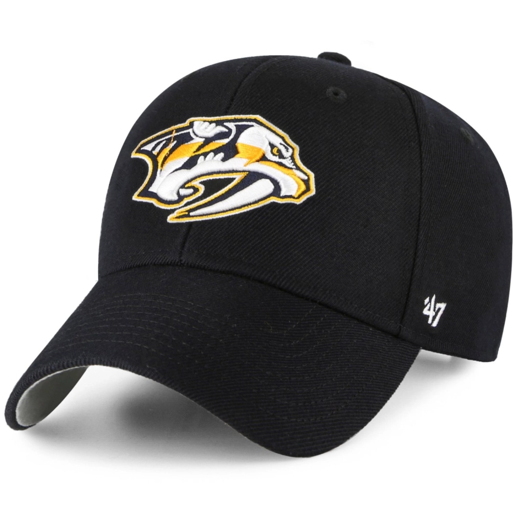 Кепка 47 Brand Nashville Predators H-Mvp30Wbv-Bkd Чорна (194165817617) - зображення 1