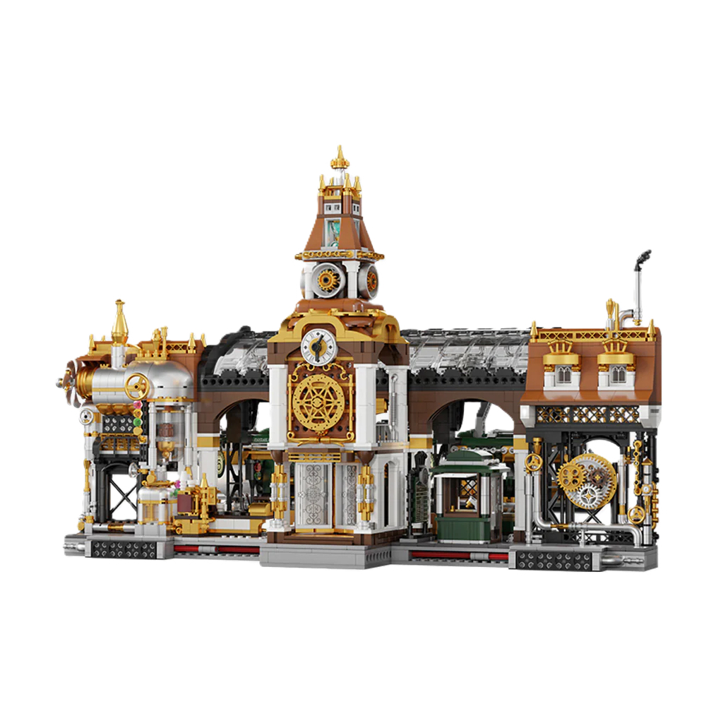 Конструктор Pantasy Original - Steampunk Залізнична станція в стилі стімпанк (85007) - зображення 1
