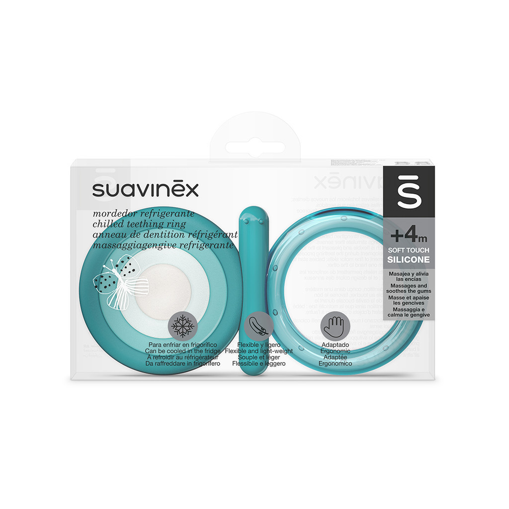 Прорізувач Suavinex силіконовий з охолоджуючий/мультиколір (401436) - зображення 2