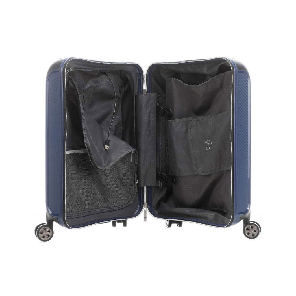 Валіза Titan Compax Navy S USB (Ti844406-20) - зображення 4