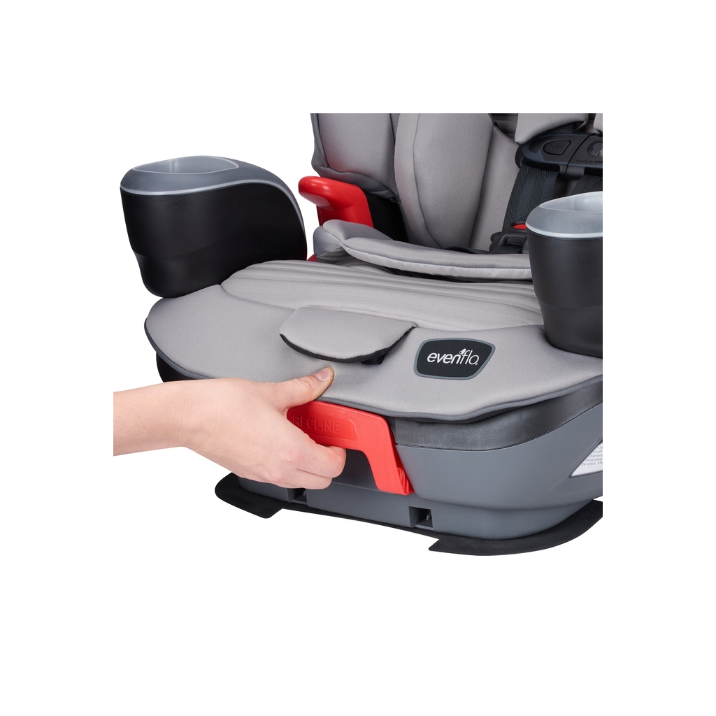 Автокрісло Evenflo Evolve Platinum Charcoal Stripe (032884194322) - зображення 6