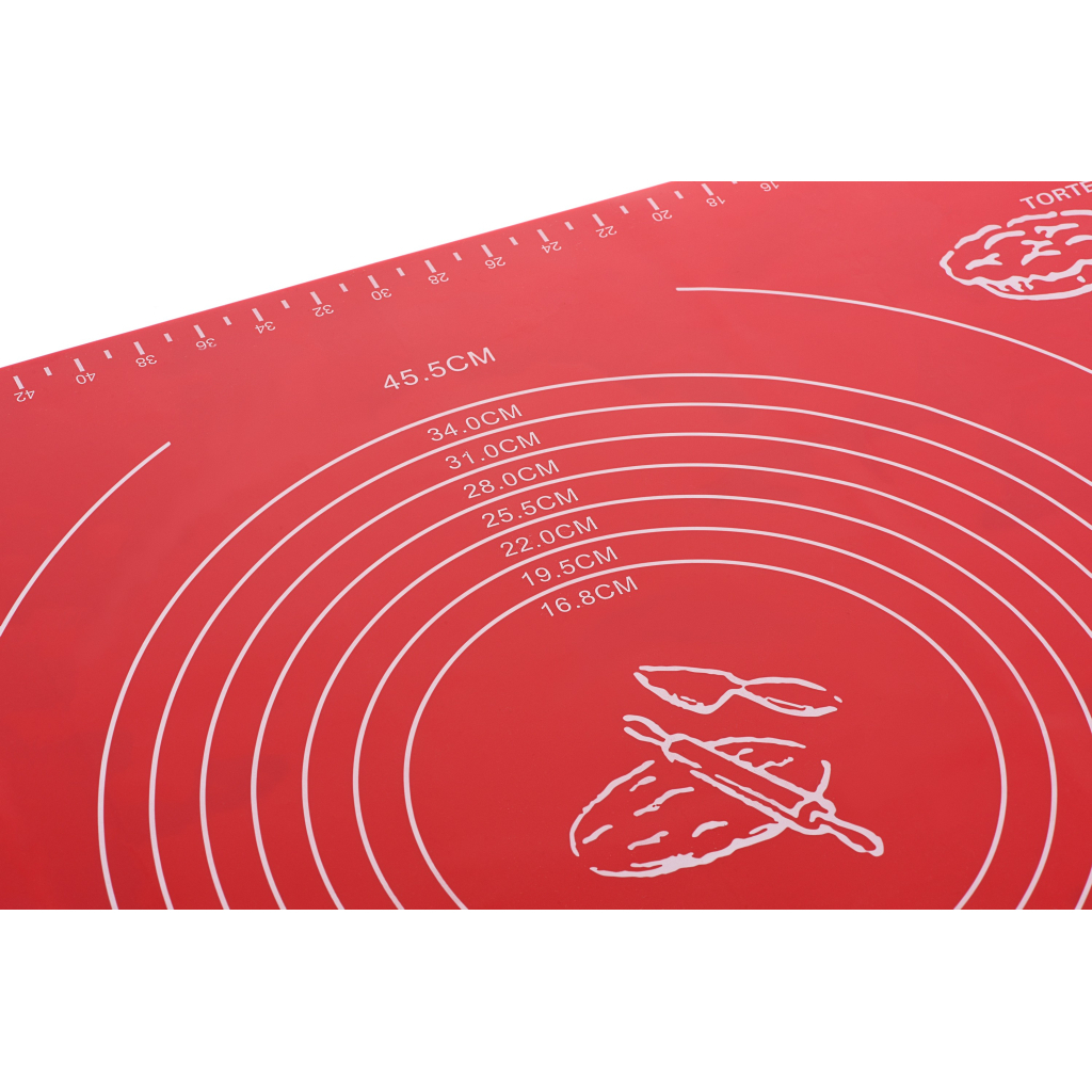 Кондитерський килимок Ardesto Golden Brown 50 x 60 см Red (AR2406SR) - изображение 2