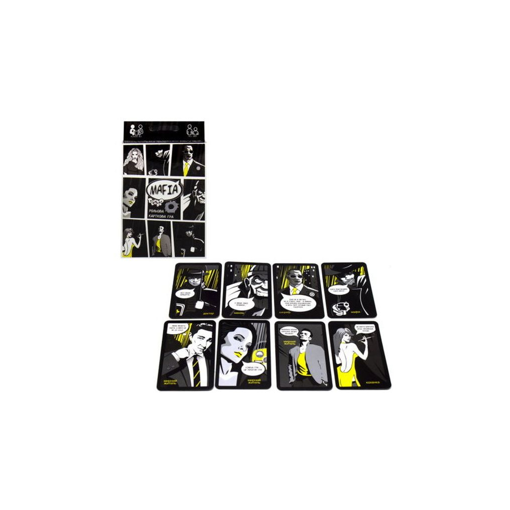Настільна гра Danko Toys Мафія в стилі коміксів, українська (DTG52U/DTG52EN) - зображення 2