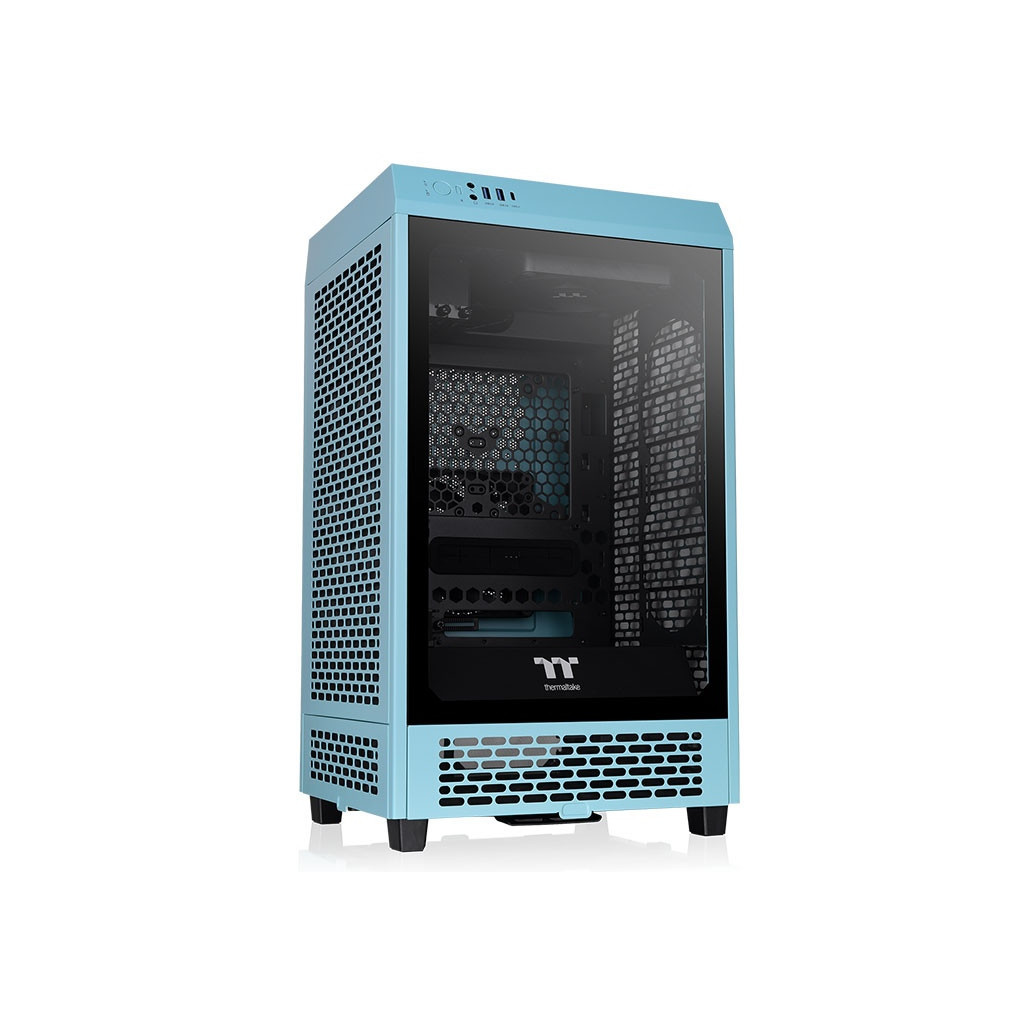Корпус ThermalTake The Tower 200 Turquoise (CA-1X9-00SBWN-00) - зображення 4