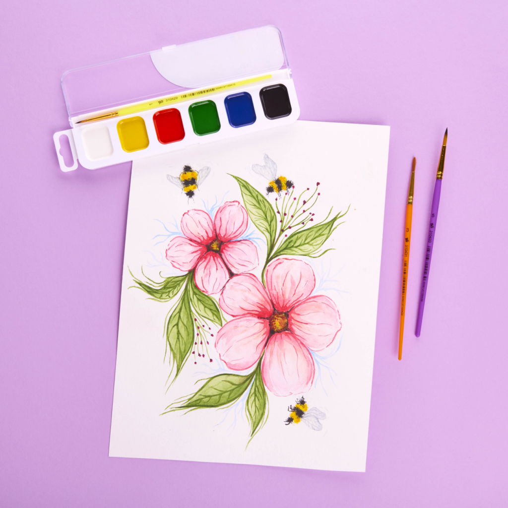 Акварельні фарби Yes Pusheen 6 кольорів медові б/п (110273) - изображение 8