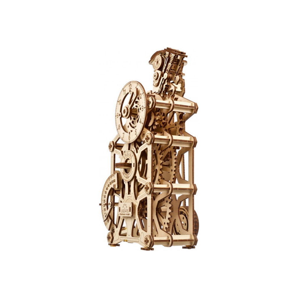Конструктор Ugears Годинник Двигун (6337516) - зображення 6