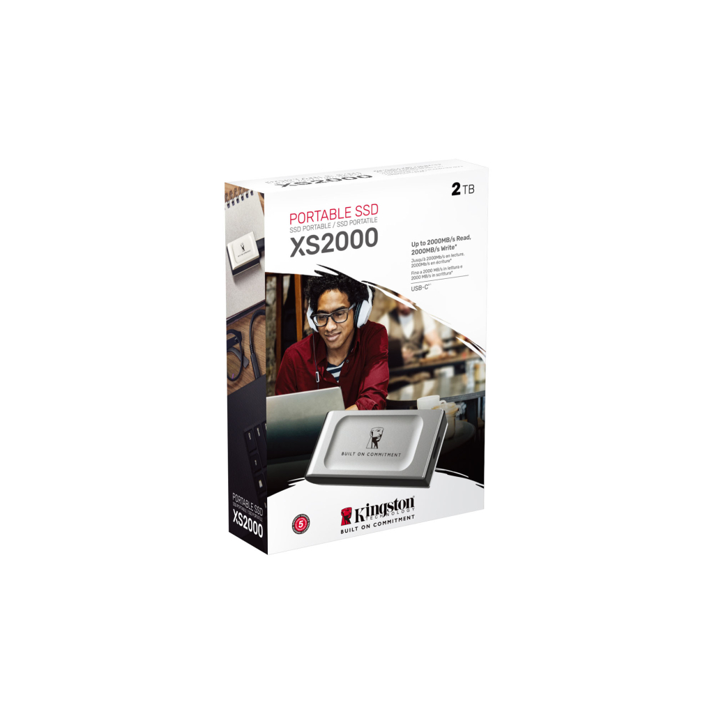 Накопичувач SSD USB Type-C 2TB XS2000 Kingston (SXS2000/2000GA) - зображення 4