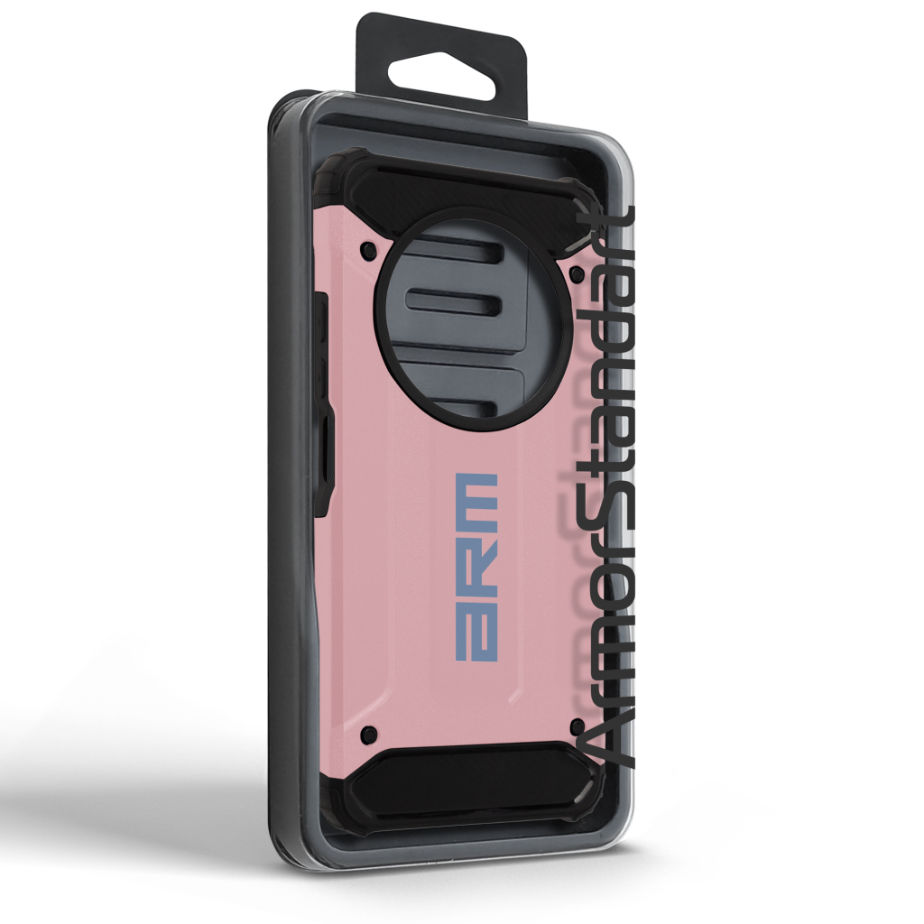 Чохол до мобільного телефона Armorstandart Panzer Xiaomi Poco M7 5G Pink (ARM85409) - зображення 7