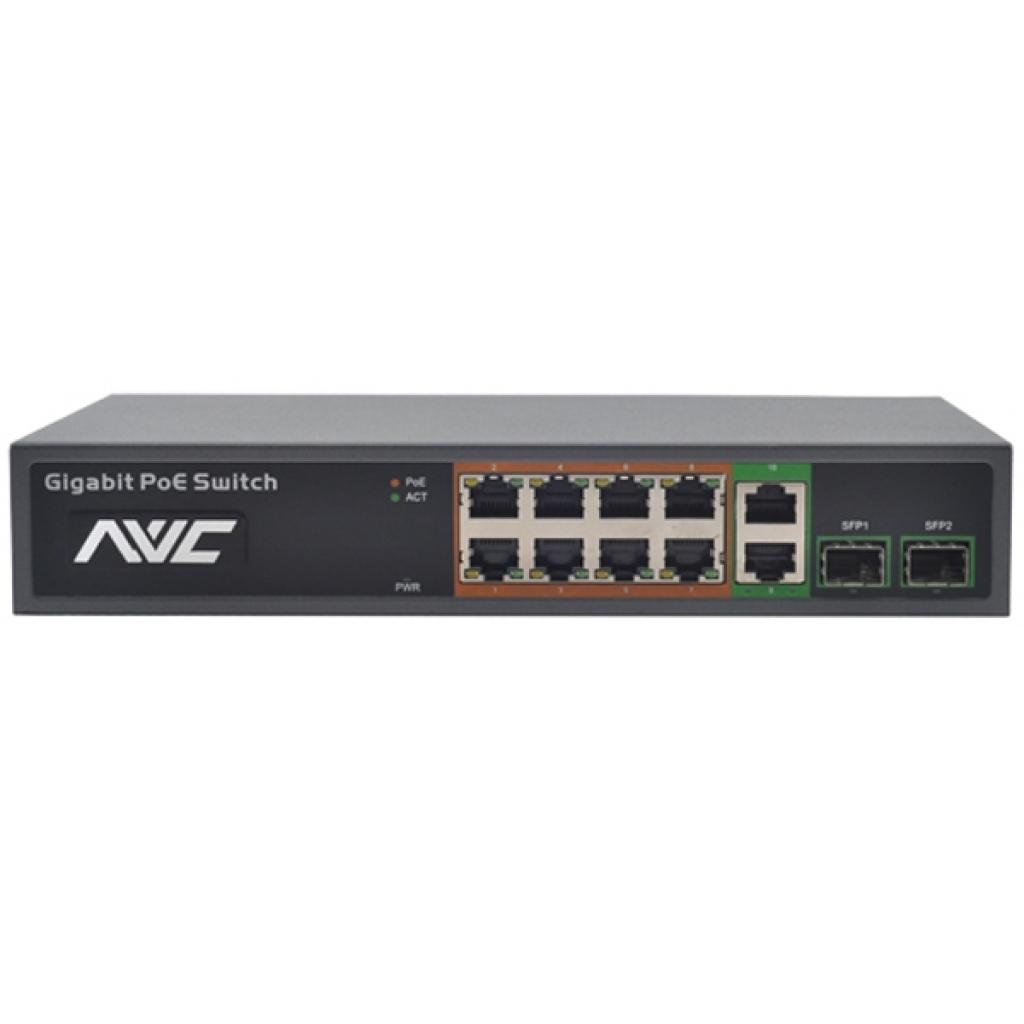Комутатор мережевий NVC NVC-1008GSR - зображення 1