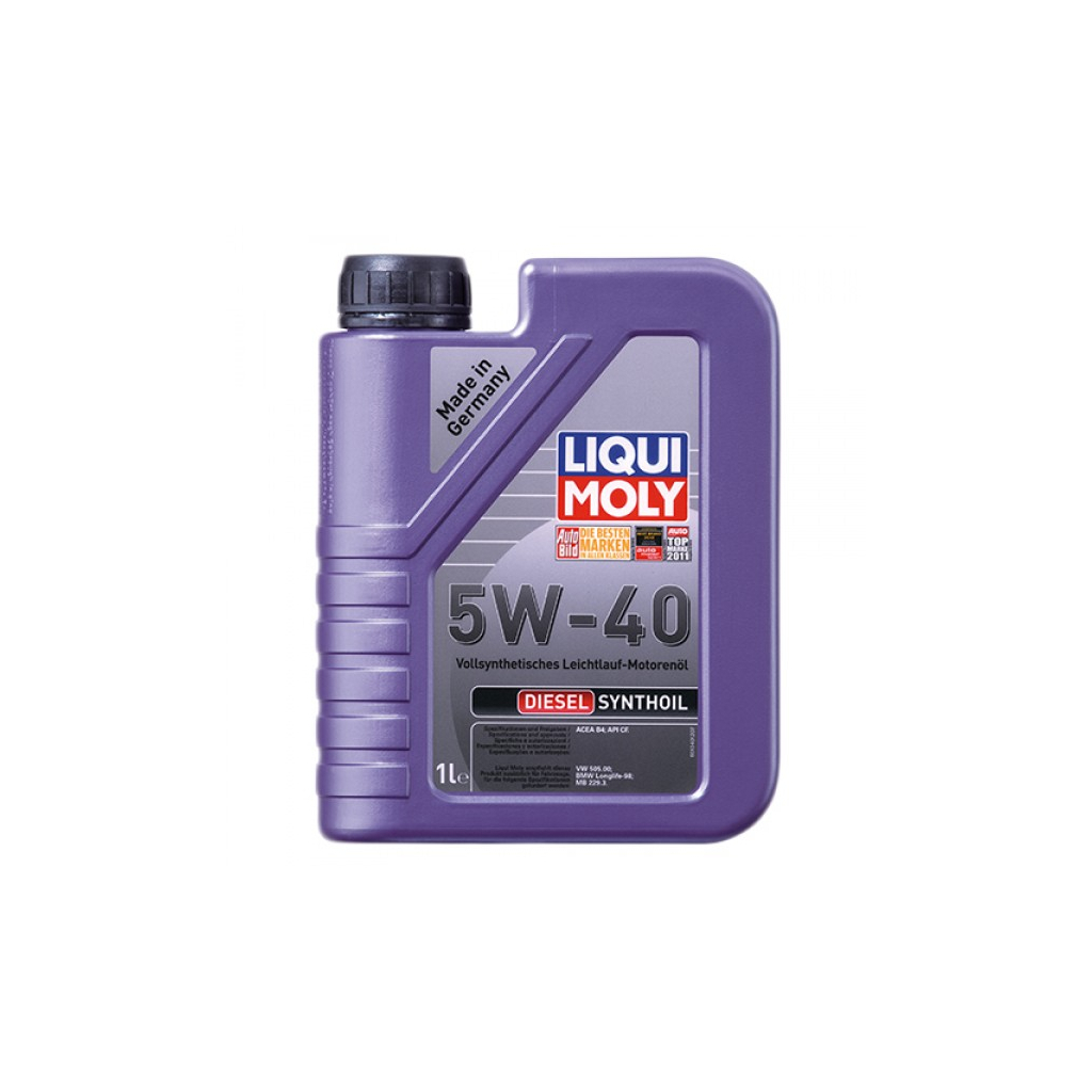 Моторна олива Liqui Moly Diesel Synthoil SAE 5W-40 1л. (1926) - изображение 1