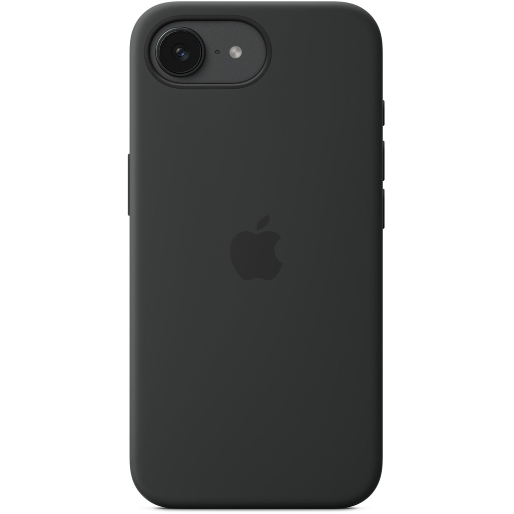 Чохол до мобільного телефона Apple iPhone 16e Silicone Case Black (MD3N4ZM/A) - зображення 2