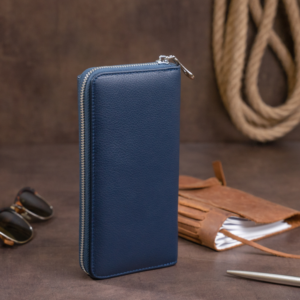 Гаманець ST Leather Темно-синій (19296) - изображение 12