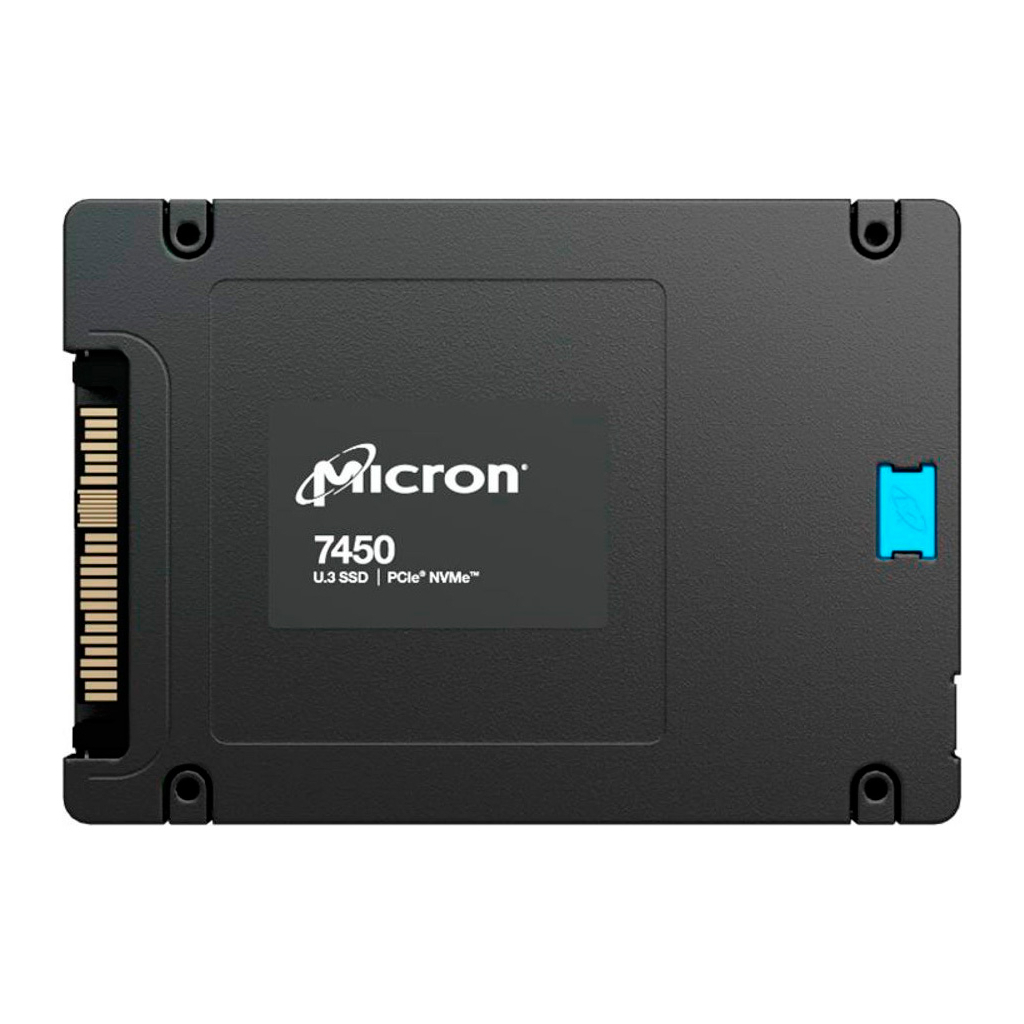 Накопичувач SSD U.3 2.5" 6.4TB 7450 MAX Micron (MTFDKCC6T4TFS-1BC1ZABYYR) - зображення 3