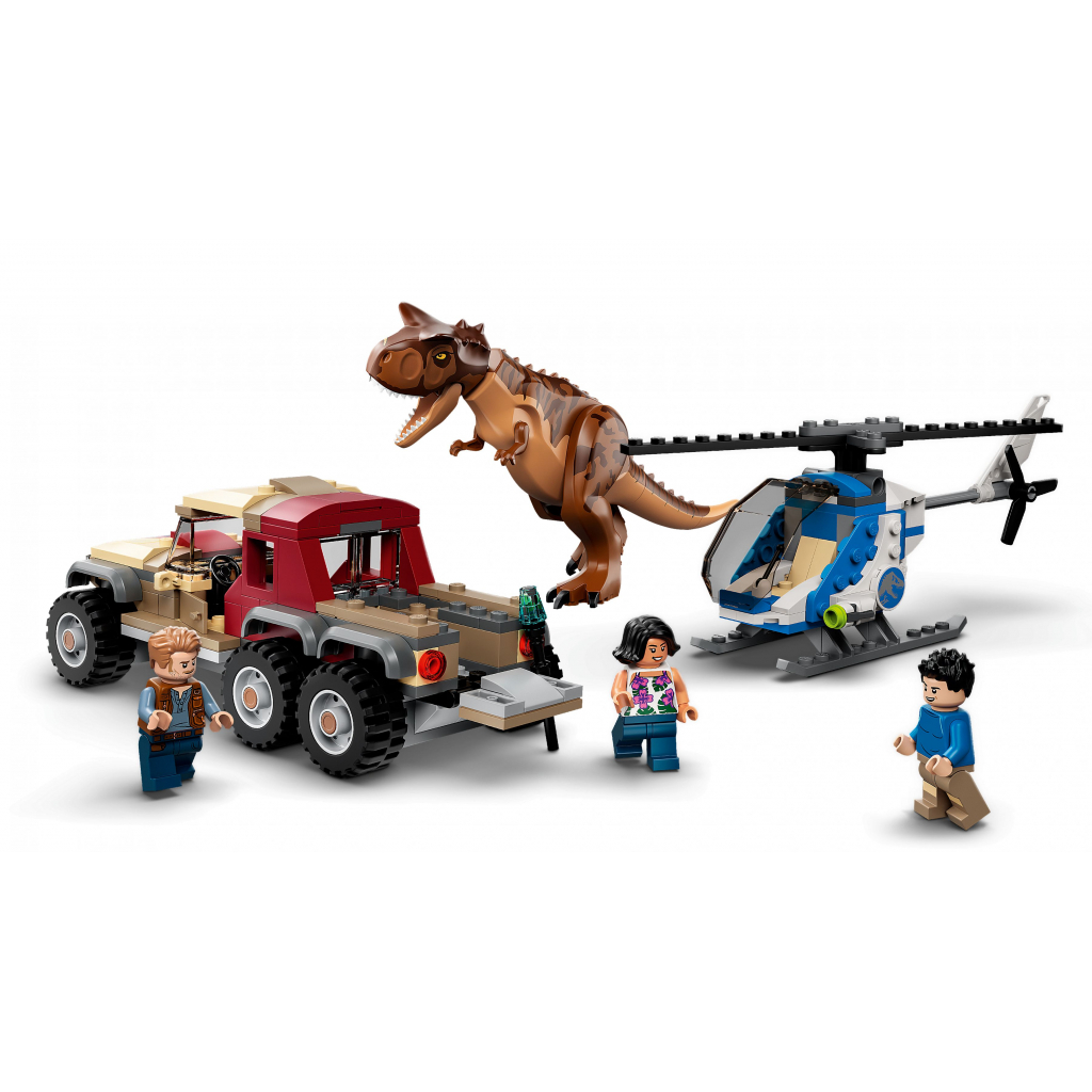 Конструктор LEGO Jurassic World Погоня за карнотавром 240 деталей (76941) - зображення 6