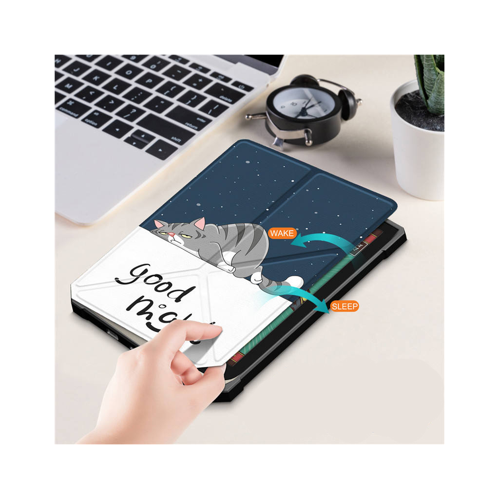 Чохол до електронної книги BeCover Ultra Slim Origami PocketBook 743G InkPad 4/InkPad Color 2/InkPad Color 3 (7.8") Good Night (713088) - зображення 5