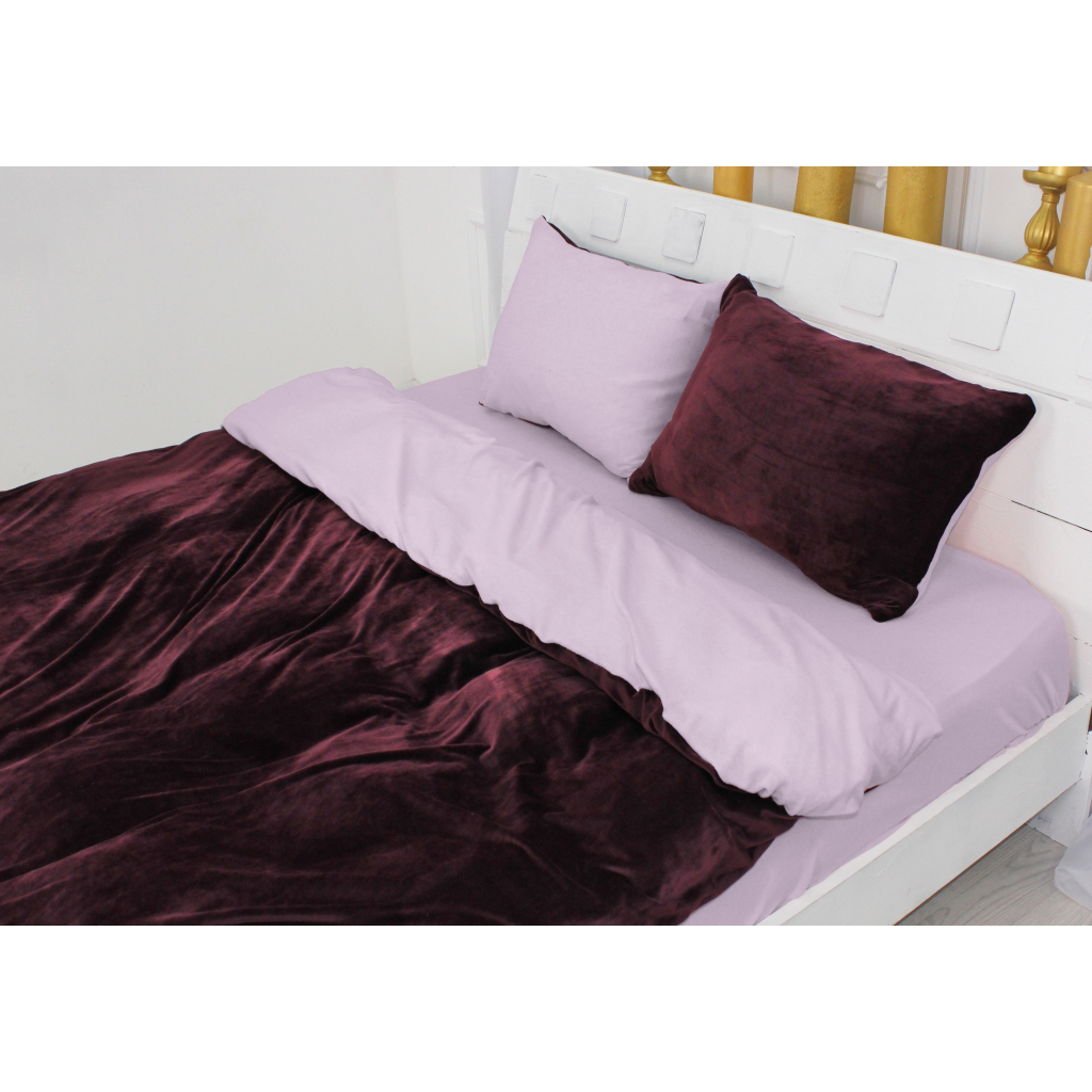 Постільна білизна MirSon Велюр Winter Terry 28-0021 Gazania Євро (2200004016863) - изображение 2