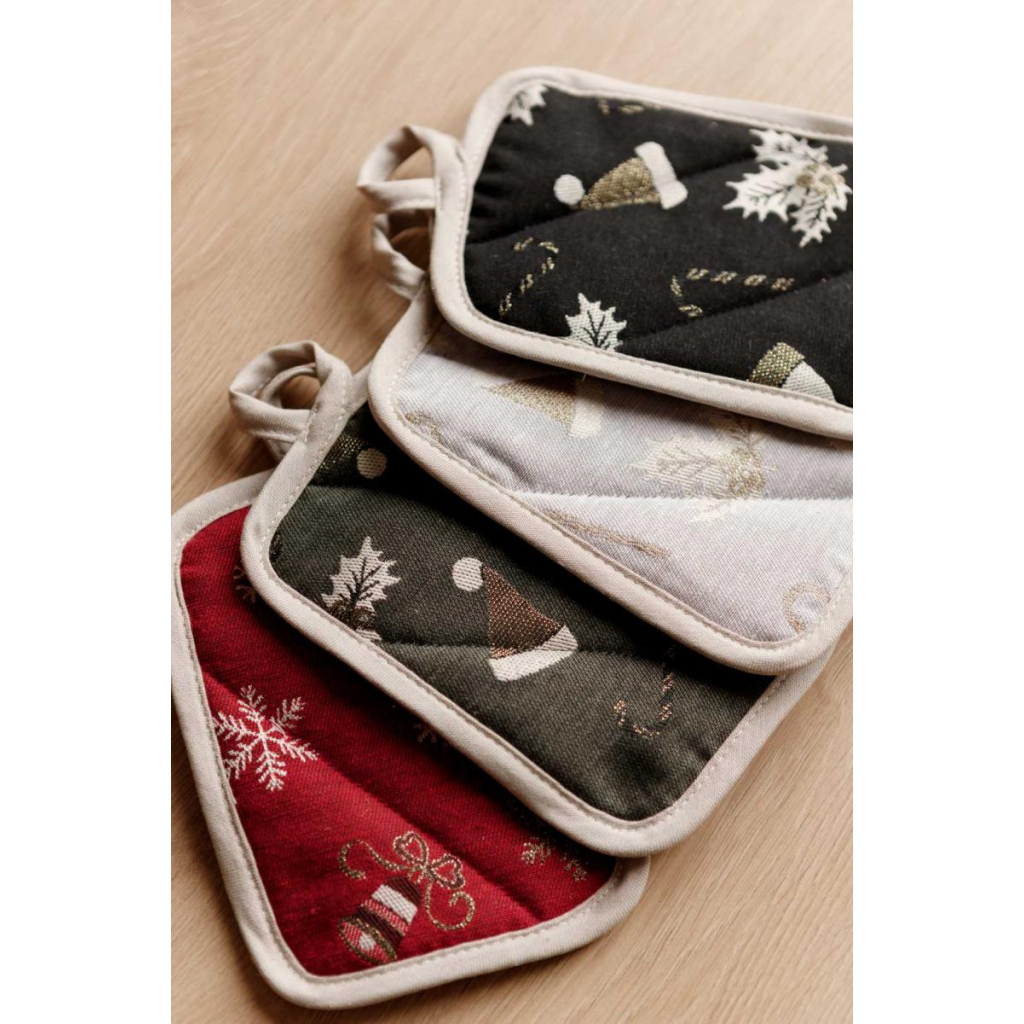 Кухонна прихватка Прованс Шапочки на зеленому 15х20 см (037918) - зображення 2