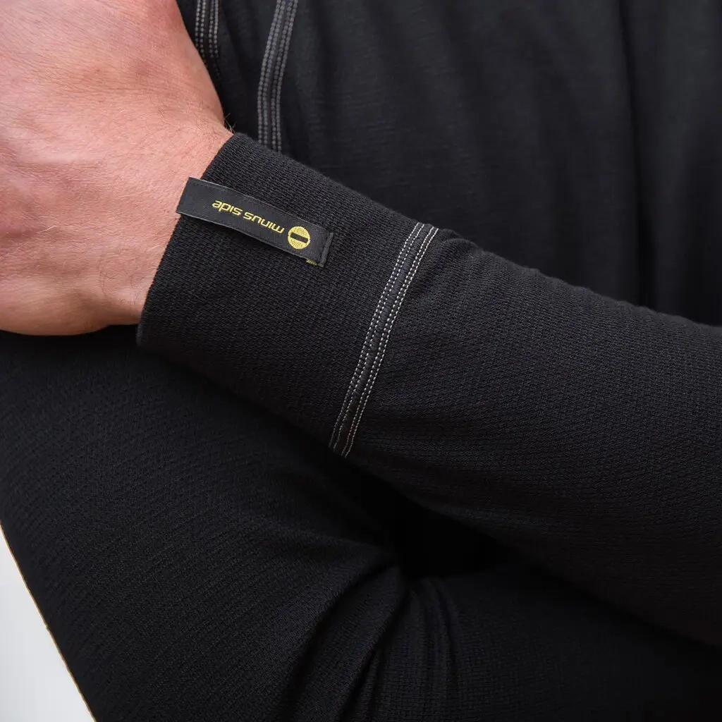 Термокофта Sensor Double Face LS black 24000003 XXL (SM11DF-black-XXL) - изображение 5