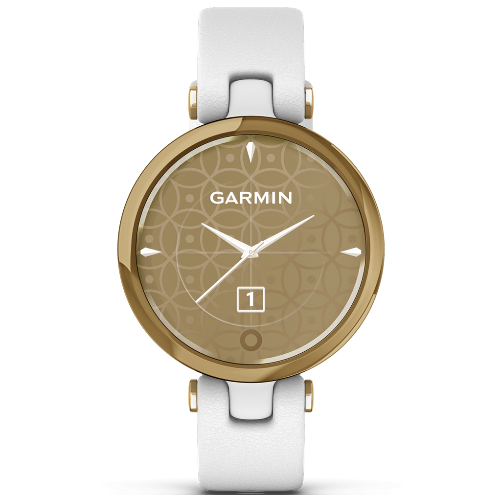 Смарт-годинник Garmin Lily, LightGold, White, Leather (010-02384-B3) - зображення 2