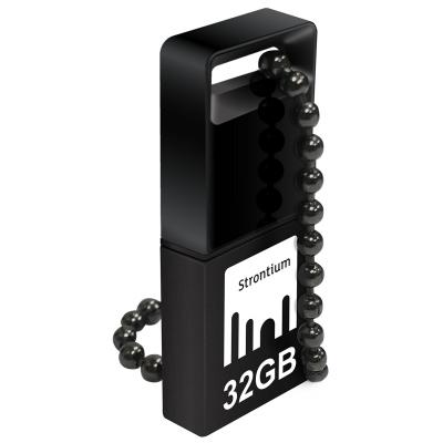 USB флеш накопичувач Strontium Flash 32GB Nitro Silver OTG USB 3.0 (SR32GBBOTG2Z) - зображення 2