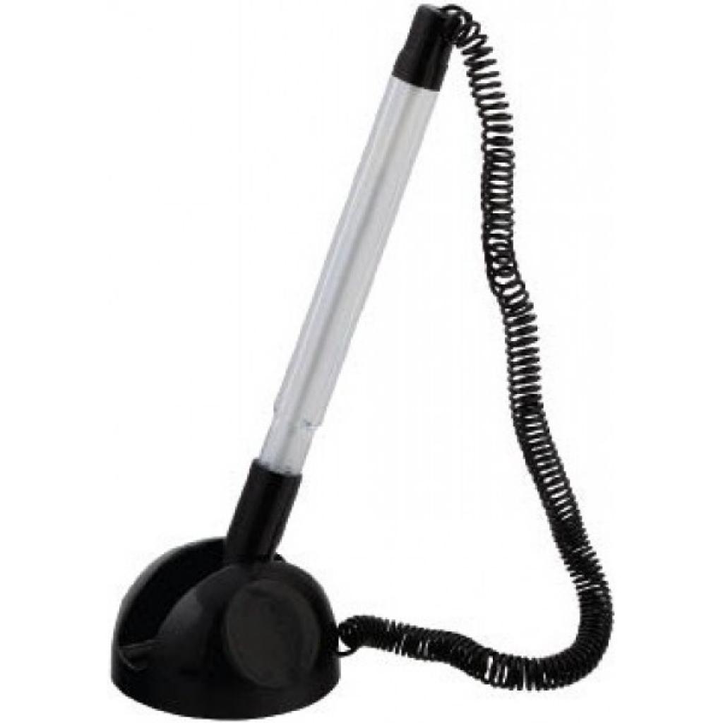 Ручка кулькова Buromax non-retractable, Desk pen, blue (BM.8141-01) - зображення 1