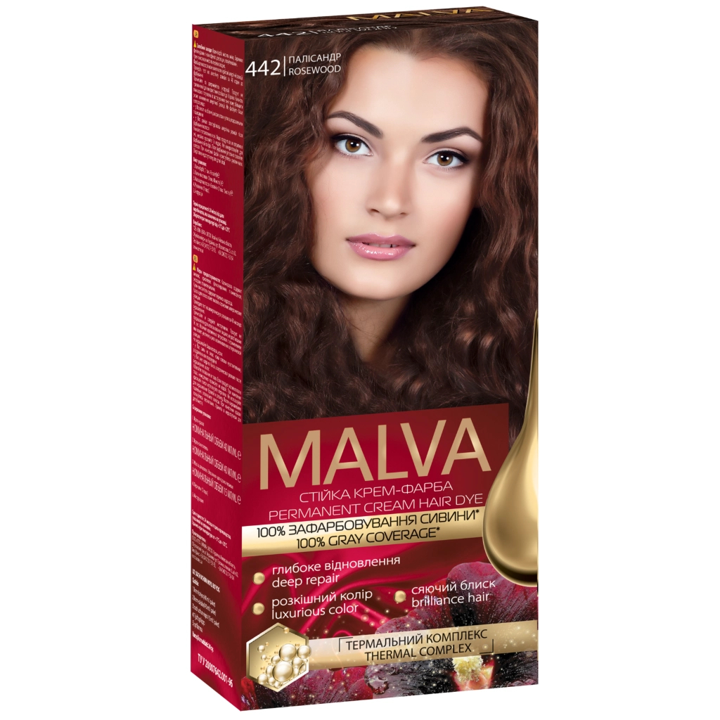 Фарба для волосся Acme Color Malva Color Revive Стійка 442 - Палісандр (4823115502940) - изображение 1