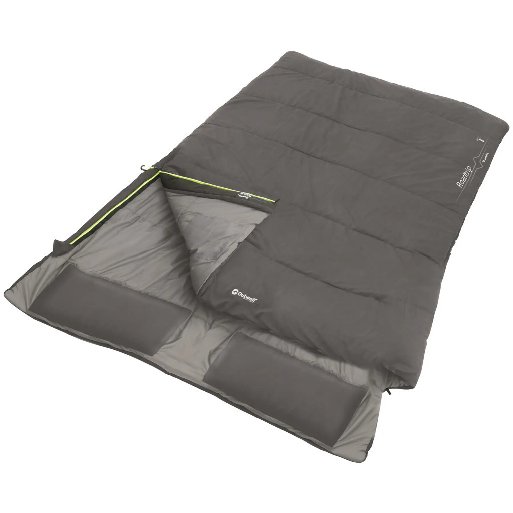 Спальний мішок Outwell Roadtrip Double -1C Grey Left (929090) - зображення 1