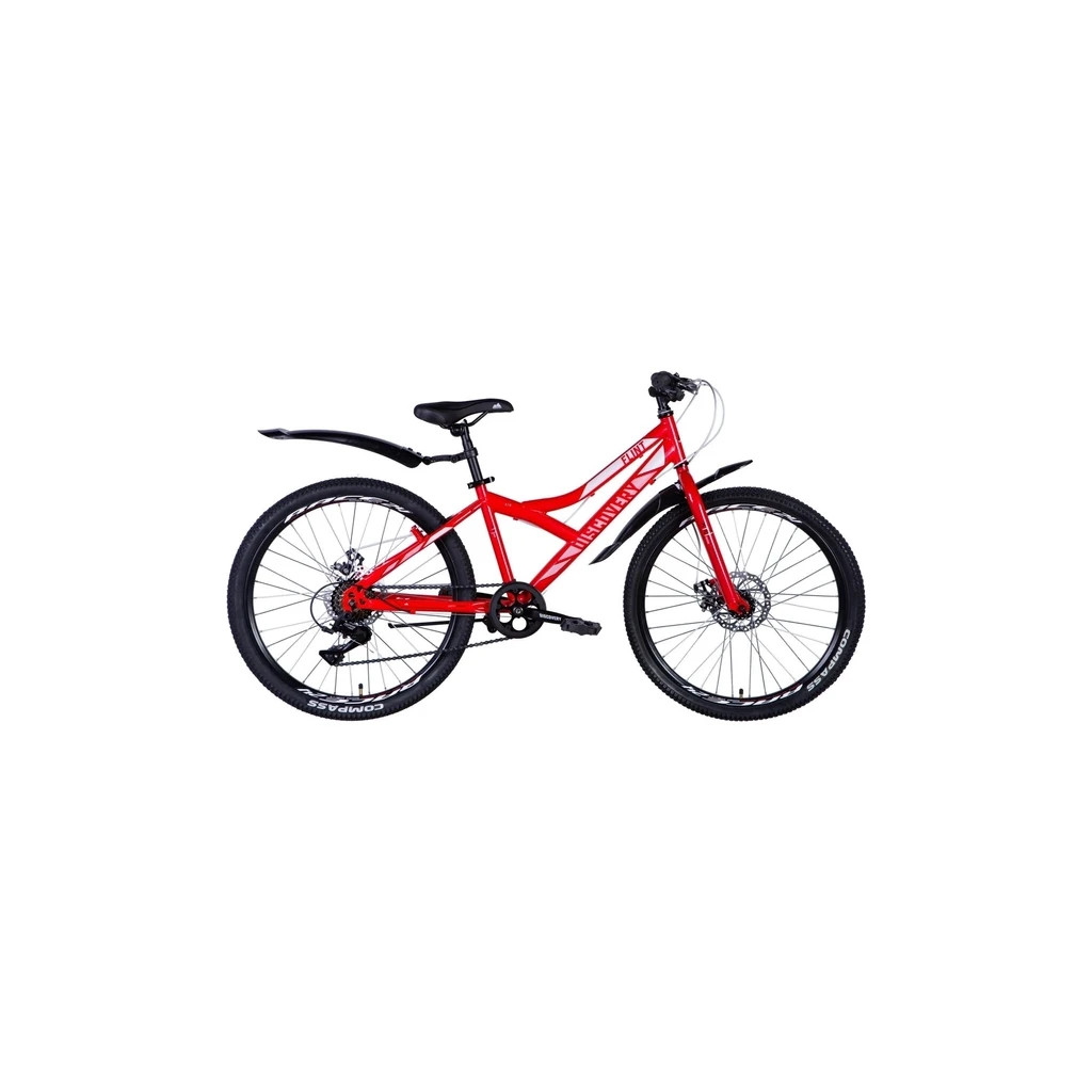 Велосипед Discovery Flint DD 24" 13" ST 2024 Червоний (OPS-DIS-24-346) - зображення 1