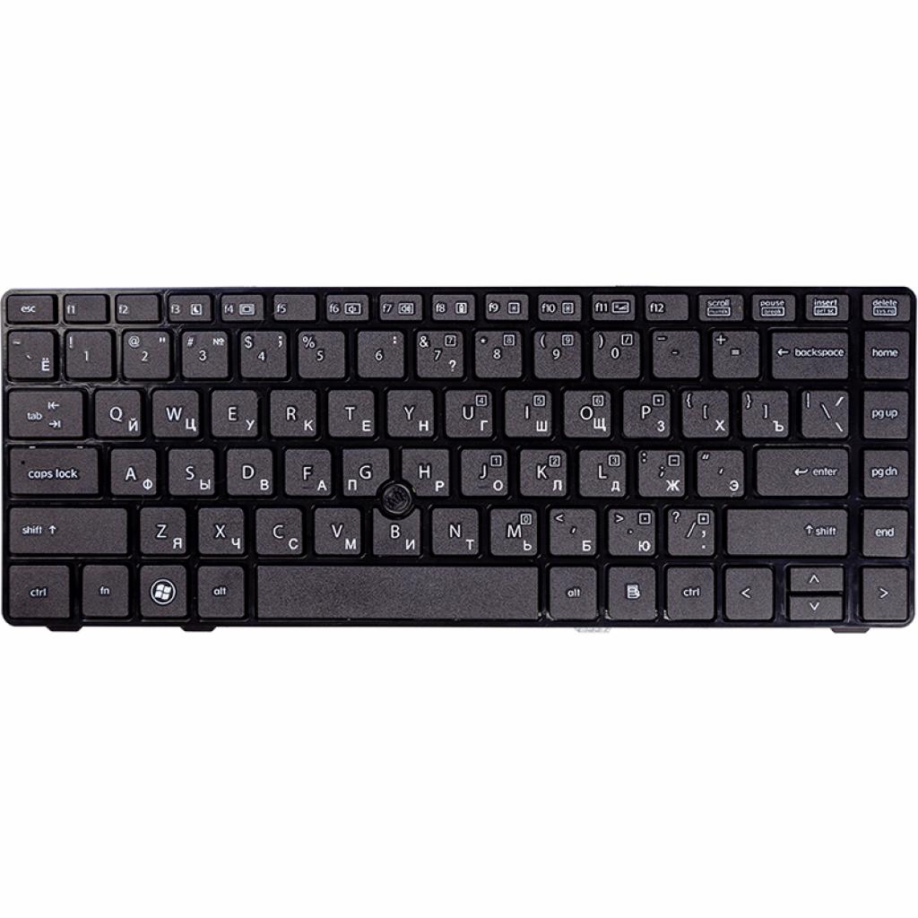 Клавіатура ноутбука HP Elitebook 8460P/ProBook 6460b черн/черн (KB310780) - зображення 1